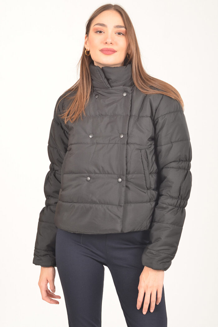 Μπουφάν puffer με κουμπιά - Image 1