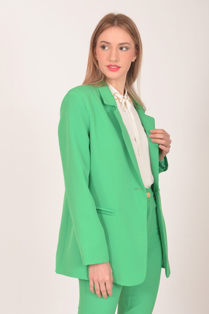 Σετ κοστούμι με blazer σακάκι και παντελόνι - Image 3
