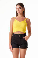 Crop Top πλεκτό