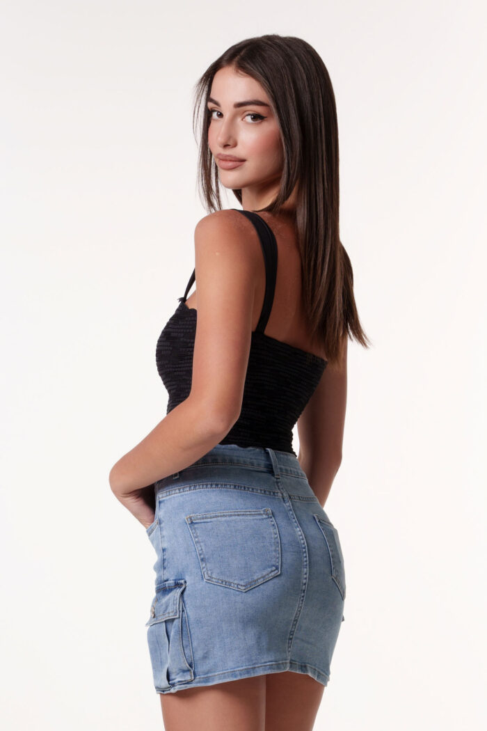 Jean Cargo φούστα - Image 7