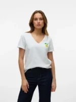 T-Shirt με τύπωμα λεμόνι - Image 2