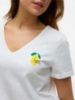 T-Shirt με τύπωμα λεμόνι - Image 4