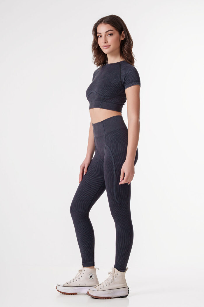 Σετ crop top με κολάν - Image 8