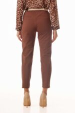 Παντελόνι υφασμάτινο με ζώνη - Image 4