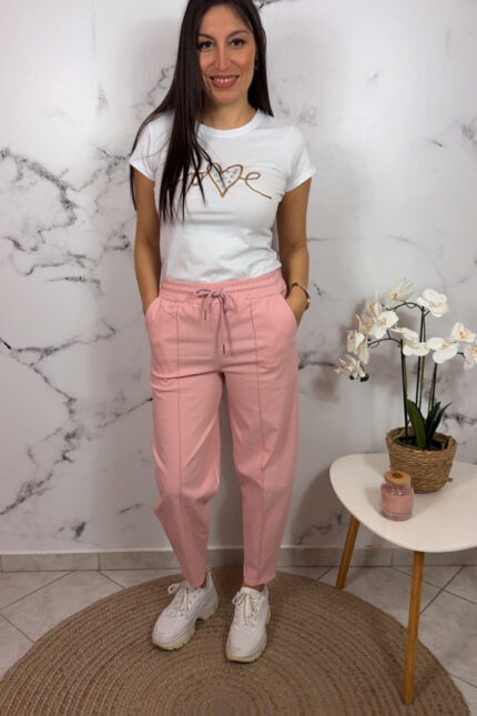 Παντελόνι ελαστικό με κορδόνι